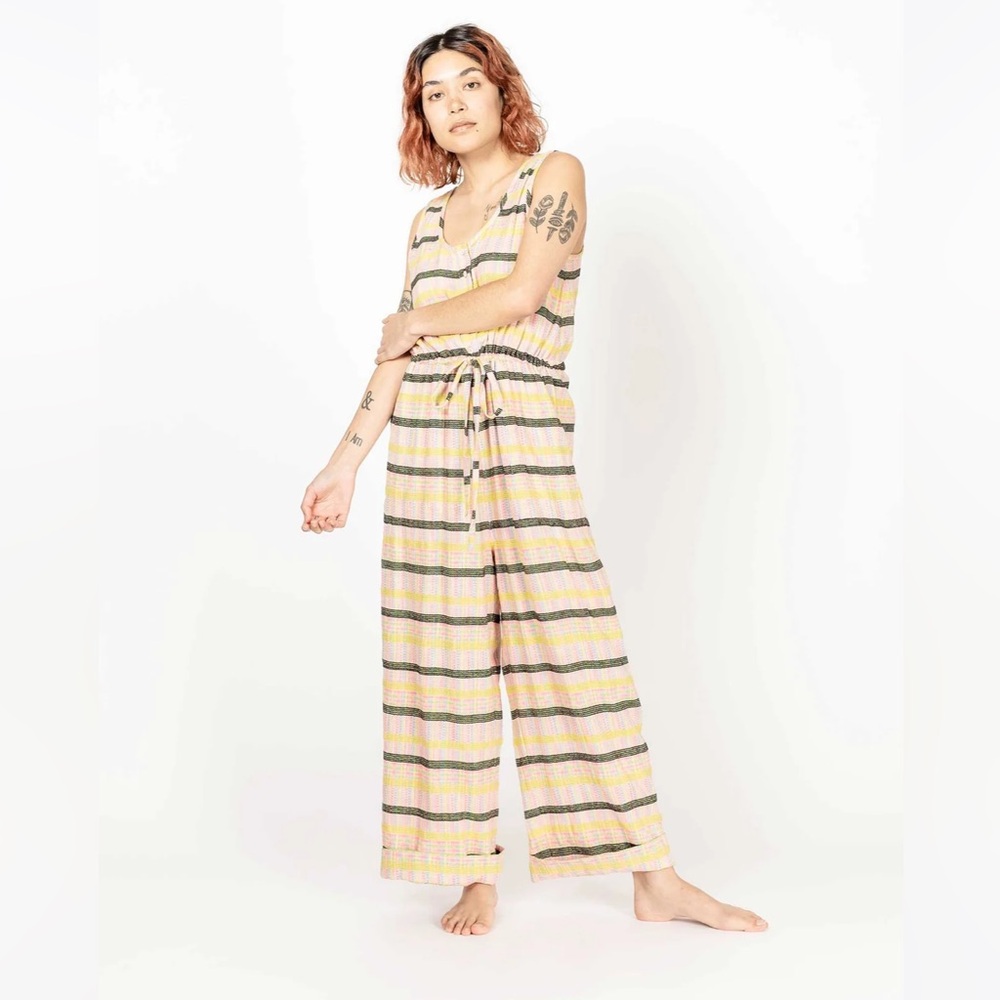 NWT Ace and Jig Cherry Jumpsuit
